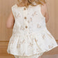 Sleeveless Peplum Set || Unicorns