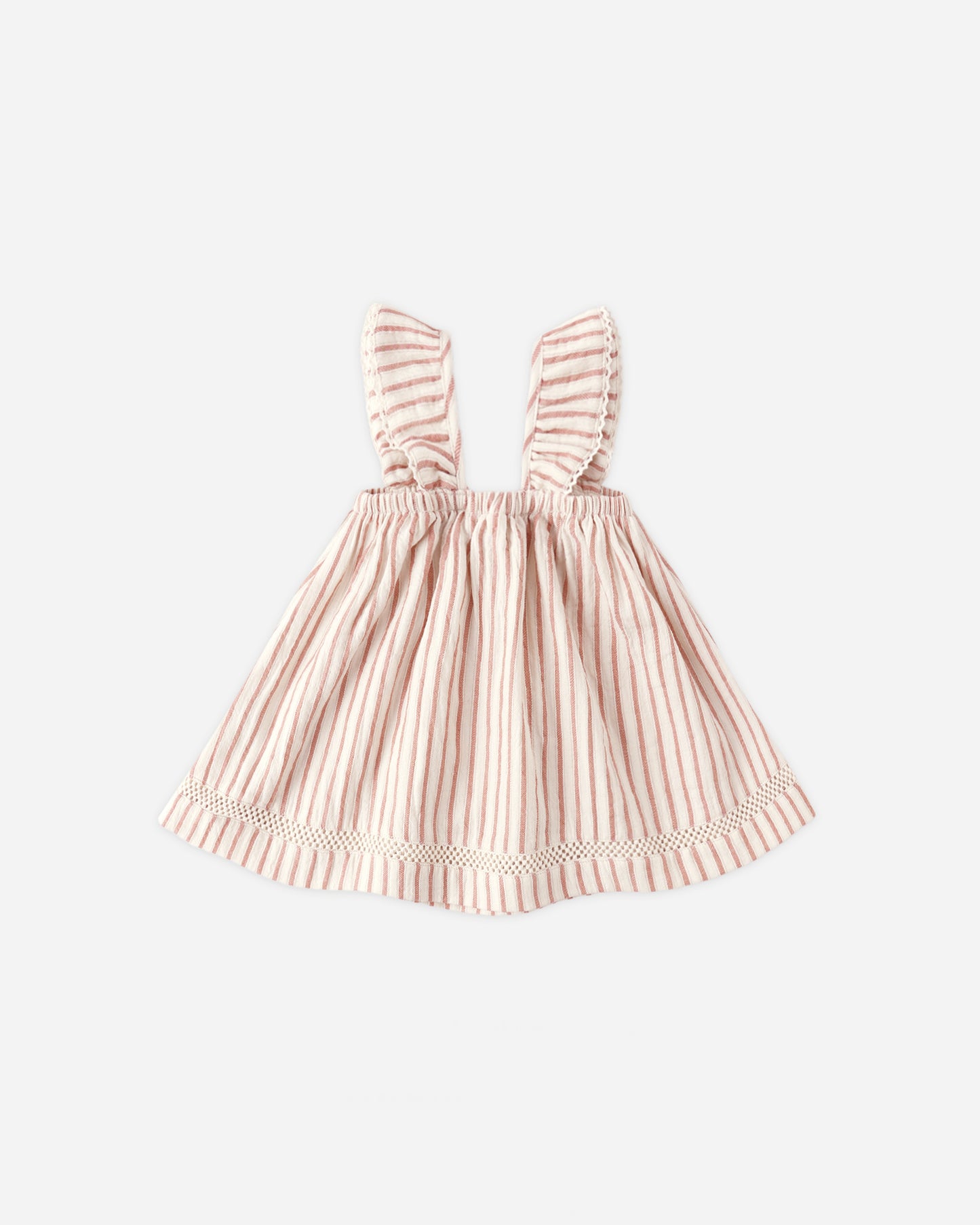 Ruffle Tank Dress || Vintage Stripe
