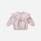 Ruffle Fleece Sweatshirt || Bows
