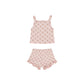 Evie Tank + Shortie Set || Roses