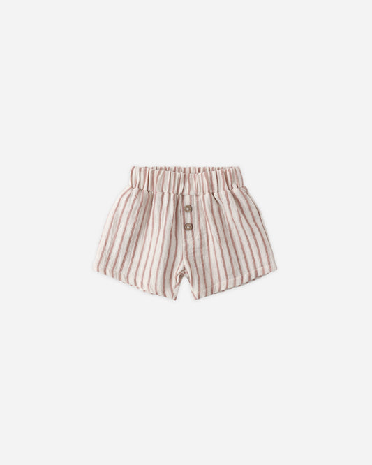Woven Short || Vintage Stripe