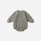 Henley Bubble Romper || Forest