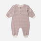 RELAXED JUMPSUIT MULBERRY STRIPE