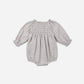 EDEN ROMPER BLUE GINGHAM