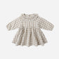 Simone Dress || Blue Plaid