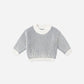 Relaxed Knit Sweater || Ocean