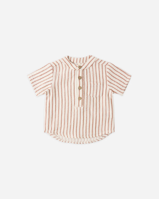 Jaxson Shirt || Vintage Stripe