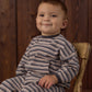 RELAXED SET BLUE STRIPE