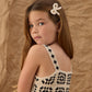 Crochet Bow Clips || Ivory