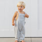 Baby Overall || Heathered Light Blue
