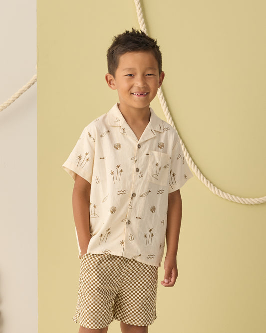 Lapel Collar Shirt || Coastal