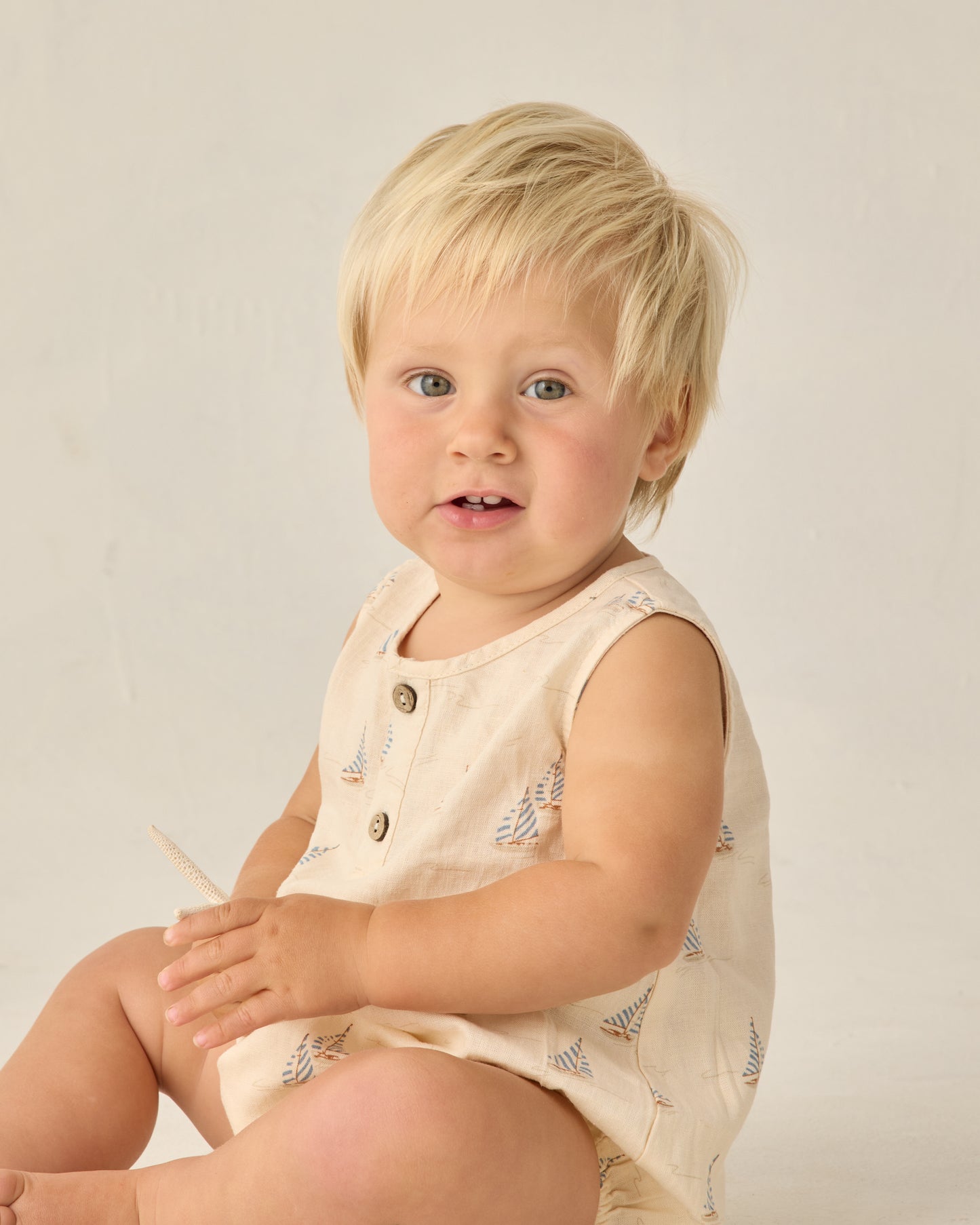 Beau Romper || Sail