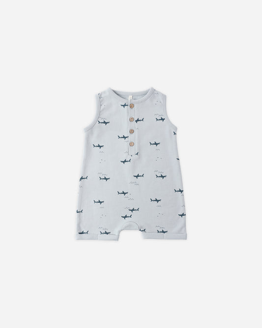 Davis Romper || Sharks