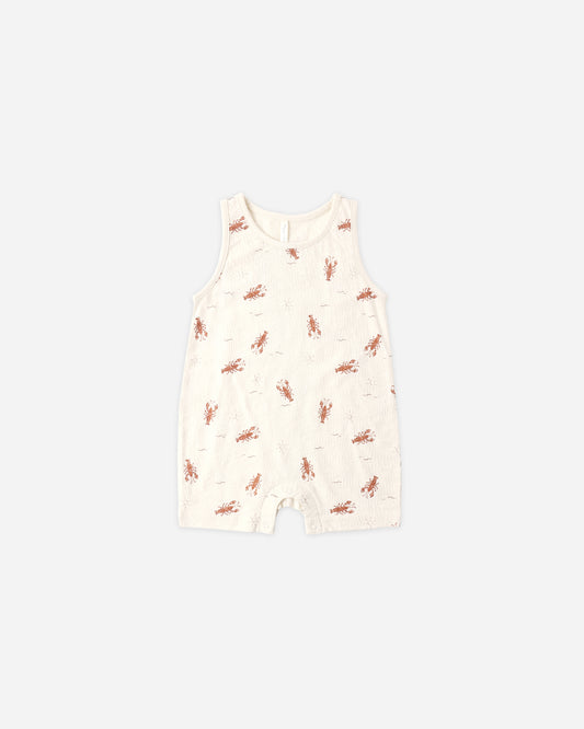 Sleeveless One-Piece || Lobster