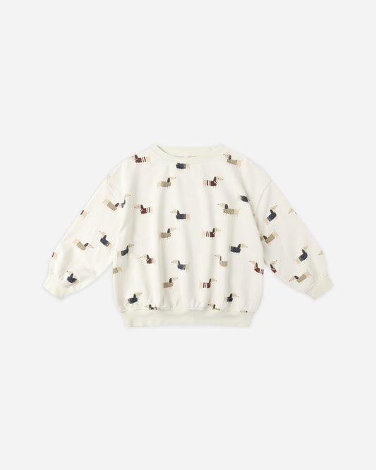 Relaxed Sweatshirt || Dachshund