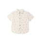 Collared Short Sleeve Shirt || Anchors