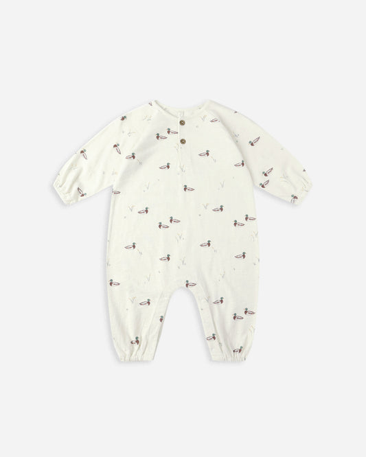 Henley Jumpsuit || Ducks