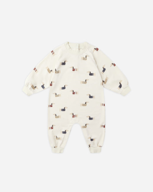 Raglan Jumpsuit || Dachshund