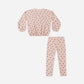 Spongey Knit Set || Polka Dot