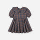 CAMILLE DRESS MIDNIGHT PLAID