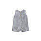 Mavrick Romper || Marine Gingham