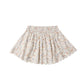 Smocked V Mini Skirt || Bloom