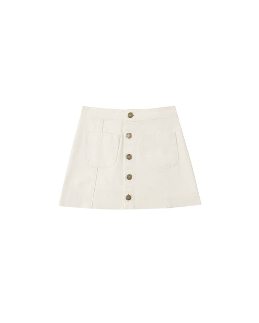Denver Mini Skirt || Natural