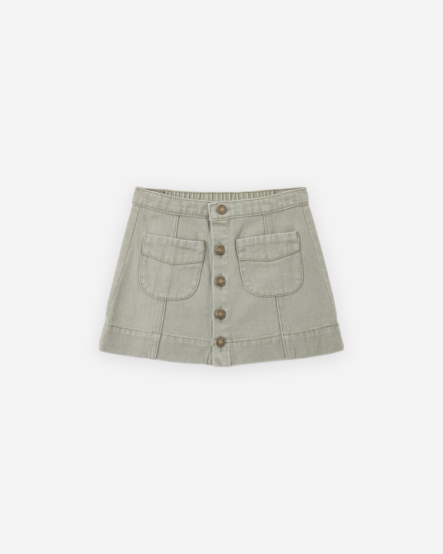 DENVER MINI SKIRT DARK SAGE
