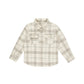 Collared Long Sleeve Shirt || Rustic Plaid