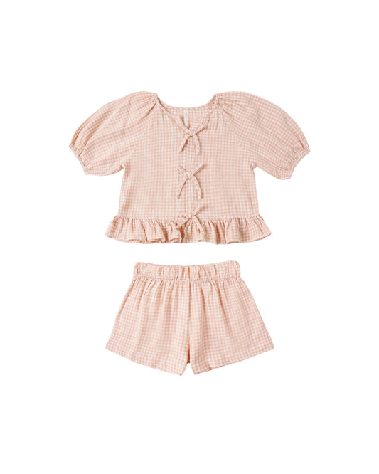 Juniper Set || Petal Gingham