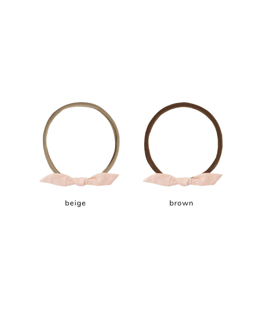 Little Knot Headband || Blush