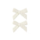 Bows, Set Of 2 || Ivory
