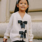 Bow Cardigan || Natural