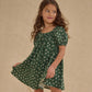 Sabrina Mini Dress || Green Ditsy