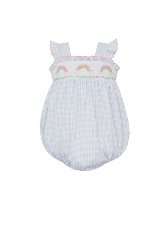 Rainbow | Light Blue Gingham Knit Strap Sunbubble