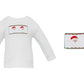 SANTA FACE BOY´S - Boy´s white knit T-shirt