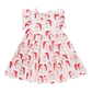 Girls Jennifer Dress - Vintage Santas