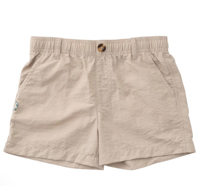 Boys Outrigger Performance Short | Ancient Scroll