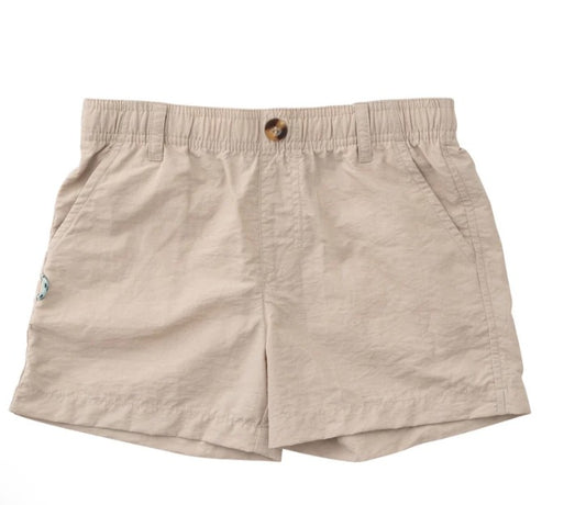 Boys Outrigger Performance Short | Ancient Scroll