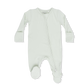 Solid Bok Choy - 2 Way Zipper Footie