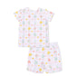 Spring Blooms Bow Trellis - Loungewear Short Set