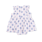 Stripe Dot Roses- Ruffle Bodysuit Dress