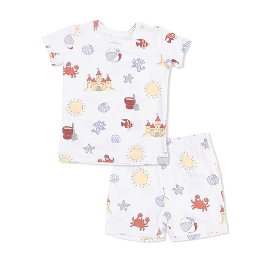Sunny Sandcastles - Loungewear Short Set