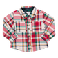 Boys Jack Shirt - Holiday Tartan