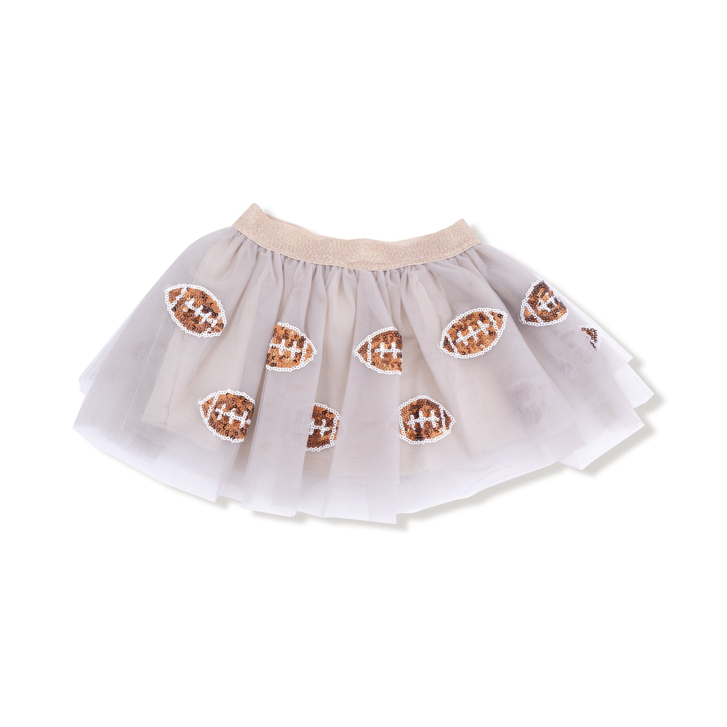 Varsity - Football Oatmeal - Tutu Skirt