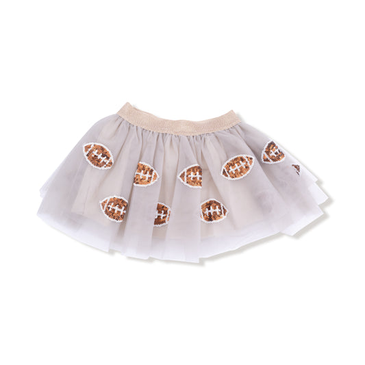Varsity - Football Oatmeal - Tutu Skirt