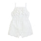 WHITE EYELET ROMPER