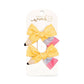 School Days Pencil Bow Clip Set - Back To School - Hair