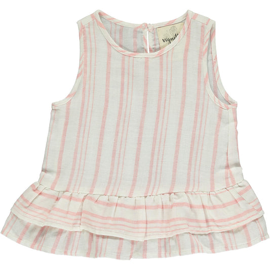 AMEILA TANK - PINK STRIPE