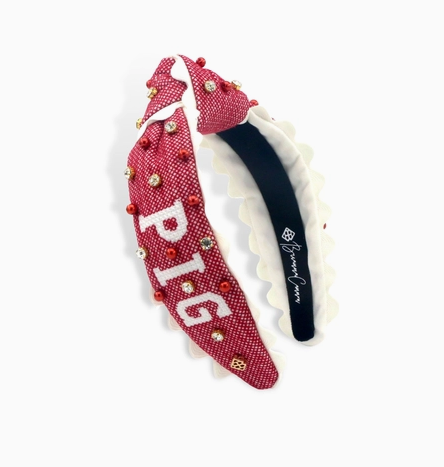 WOO PIG Cross Stitch Headband - Child Size